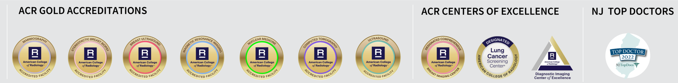 Acr 2023 medallion row